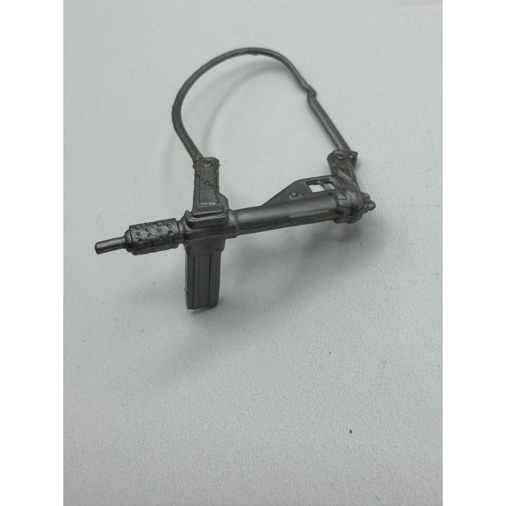 G.I. Joe Vintage Lamprey 1985 Submachine Gun Weapon Accessory Authentic Cobra - Picture 6 of 9